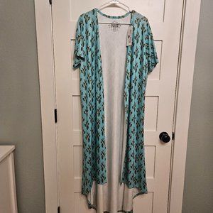 Crazy Train size medium duster nwt